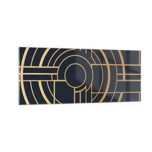 Schilderen op glas - Draaien van dingen - 100x40 cm