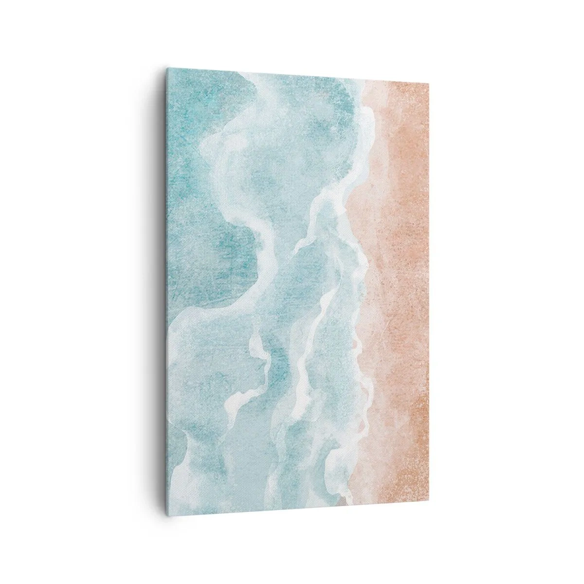 Schilderen op canvas - Wolkenabstractie - 80x120 cm