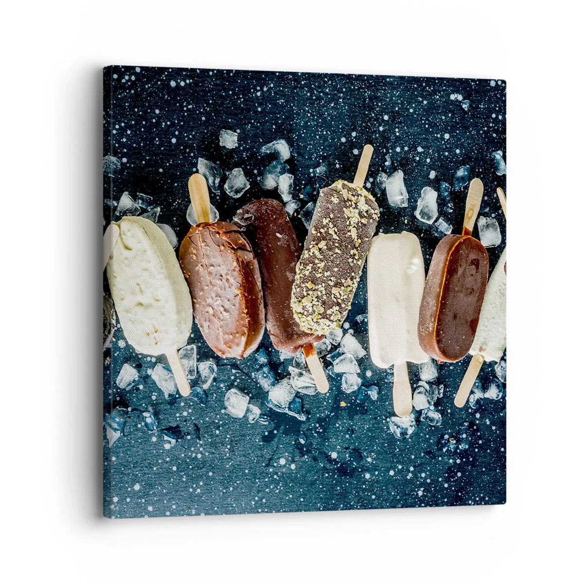 Schilderen op canvas - De smaak van hete zomer - 30x30 cm