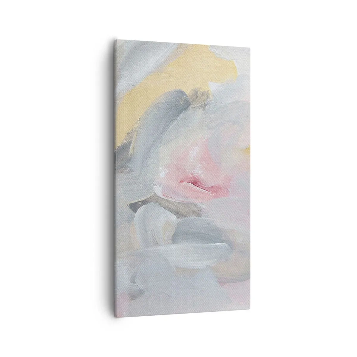 Schilderen op canvas - In een pastelkleurige wereld - 55x100 cm