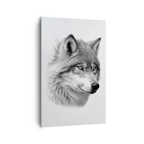 Schilderen op canvas - Alfa – zonder twijfel - 80x120 cm