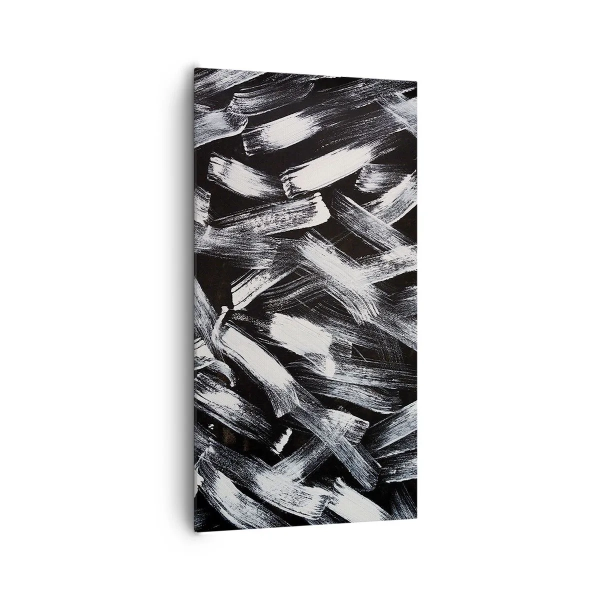 Schilderen op canvas - Abstractie in de industriële spirit - 65x120 cm