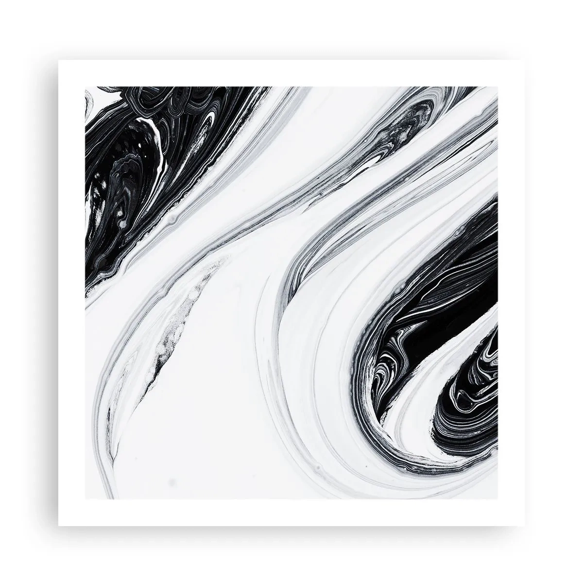 Poster - Een combinatie van tegenstellingen - 60x60 cm