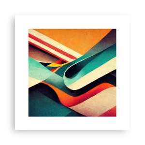 Poster - Intensieve compositie - 30x30 cm