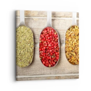 Schilderen op canvas - Keuken magie - 30x30 cm