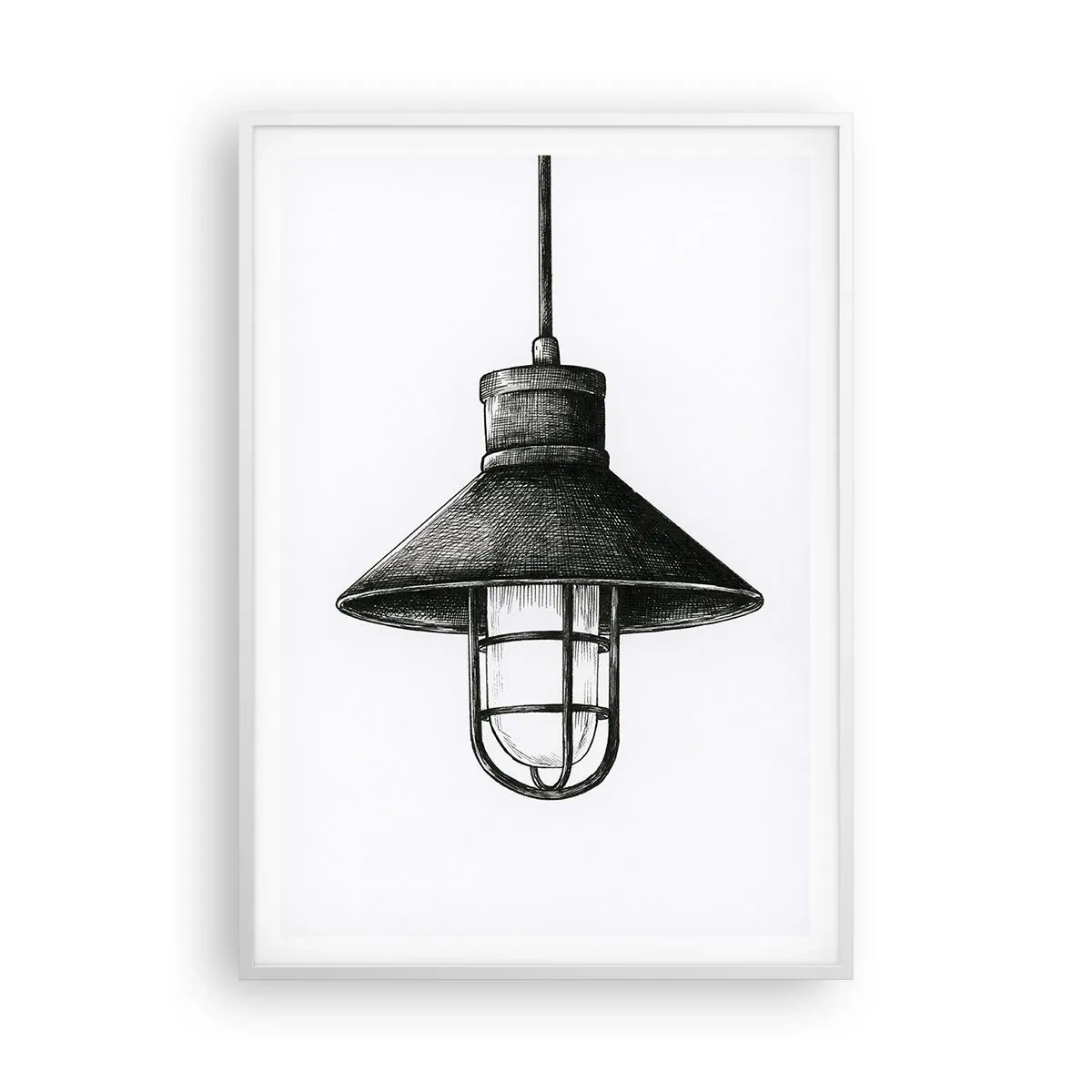 Poster in een witte lijst - Zoals jaren geleden… - 70x100 cm