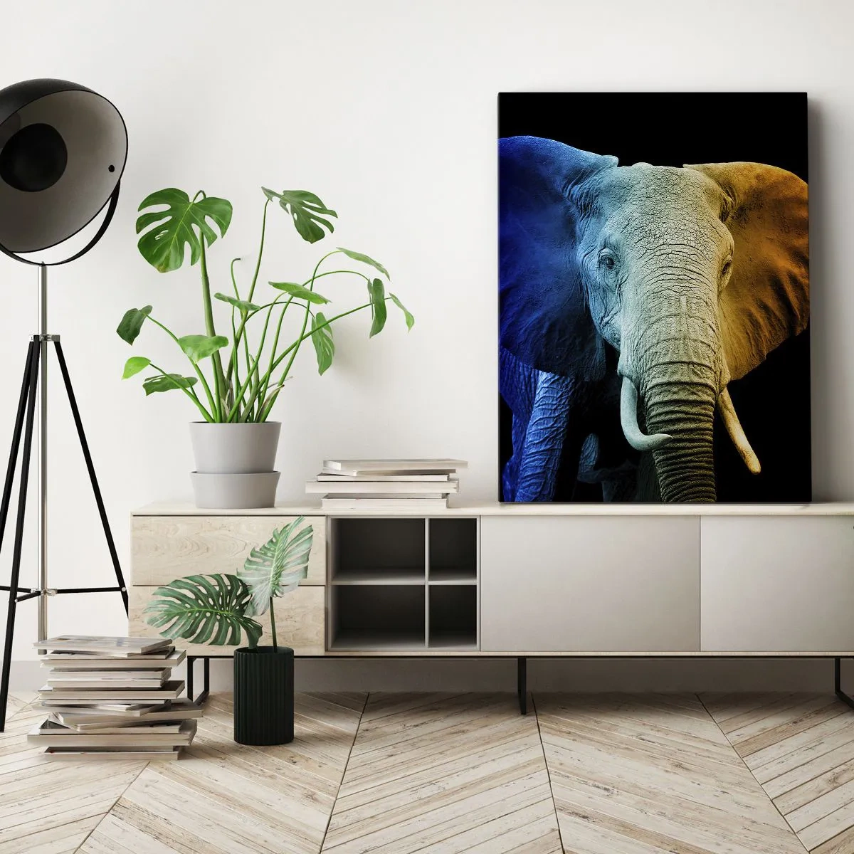 Schilderen op canvas - Excentriek, niet raar - 50x70 cm
