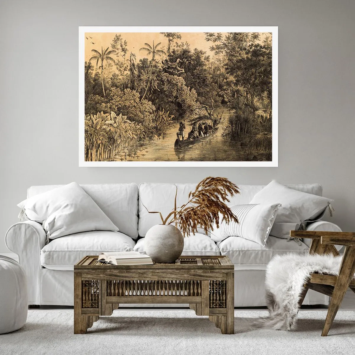 Poster - Expeditie naar de bron - 40x30 cm