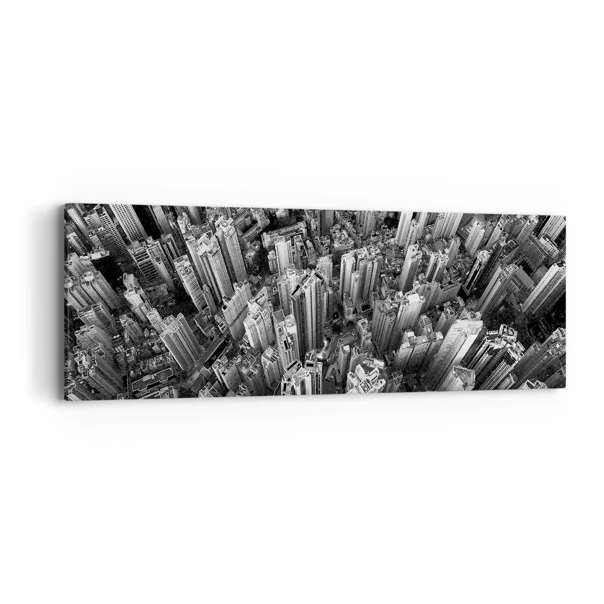 Schilderen op canvas - Nog steeds hoger en hoger - 90x30 cm