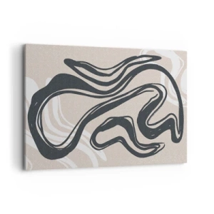 Schilderen op canvas - Expressie vermenigvuldigd - 100x70 cm