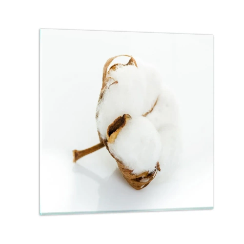 Schilderen op glas - Zacht van aard - 70x70 cm