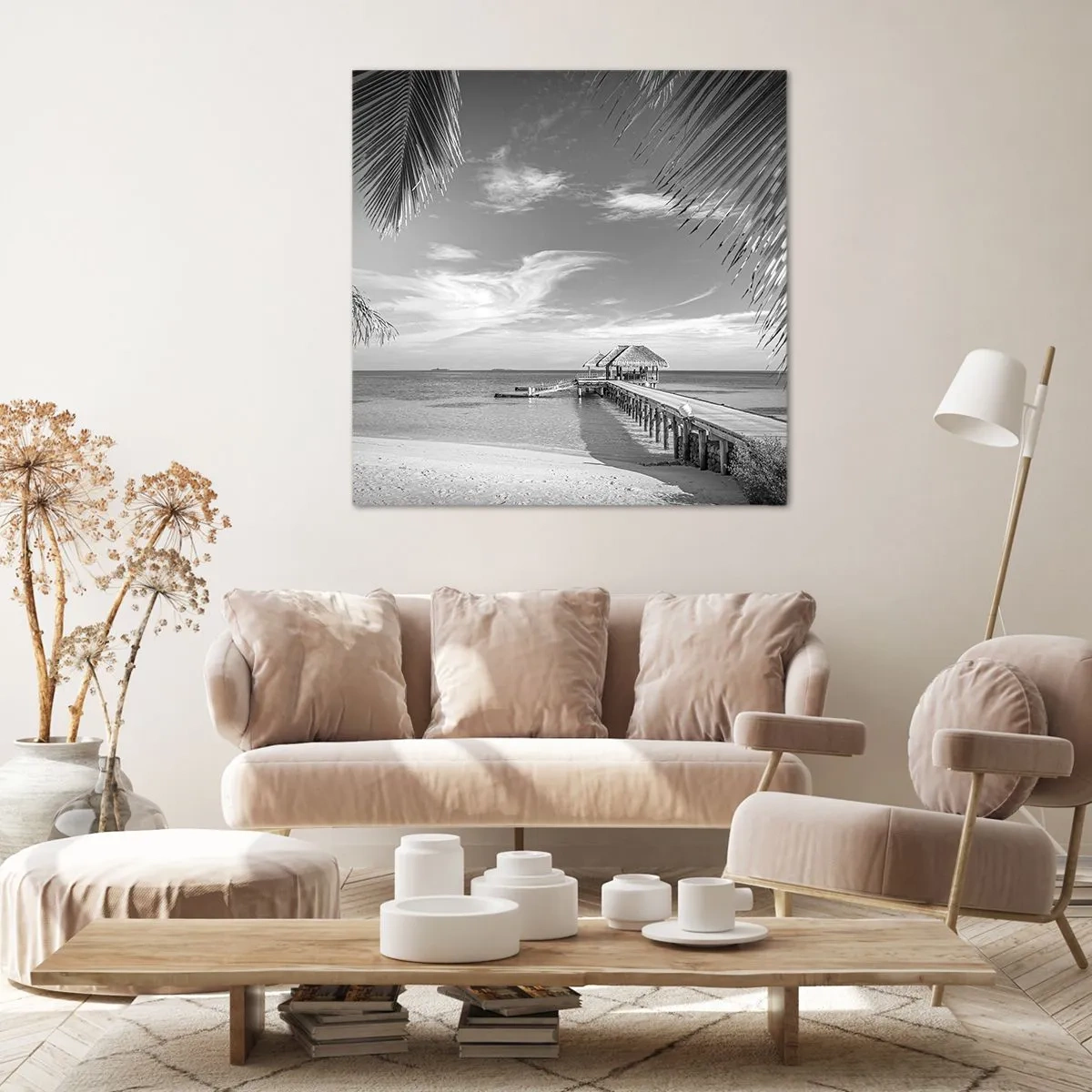 Schilderen op canvas - Herinnering of droom? - 30x30 cm