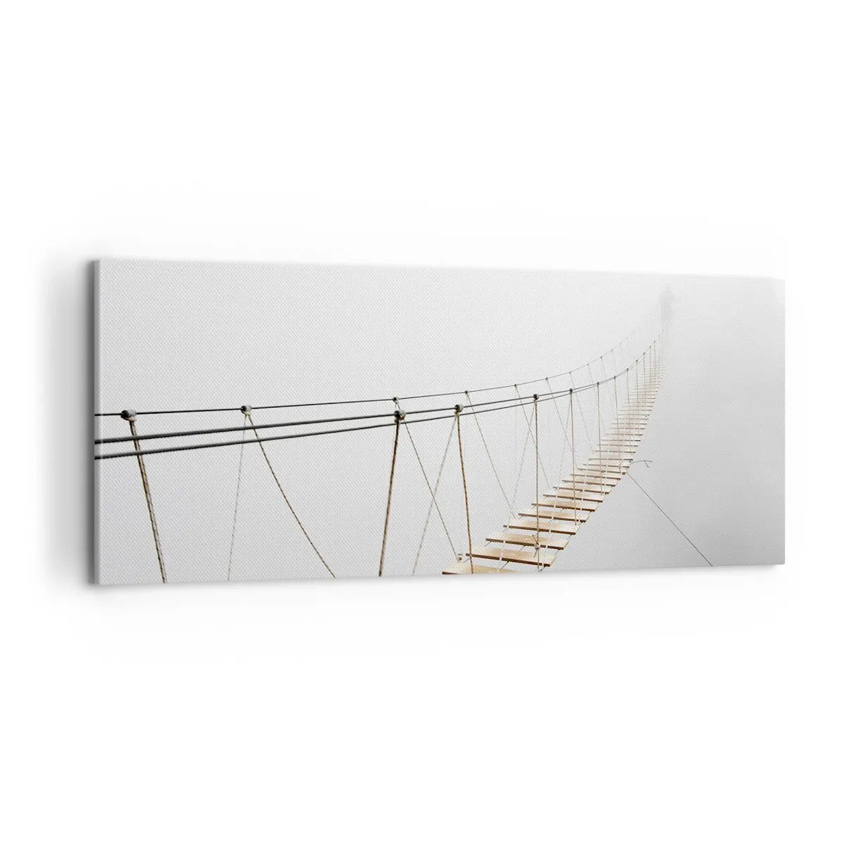 Schilderen op canvas - Waar zal het je brengen? - 100x40 cm