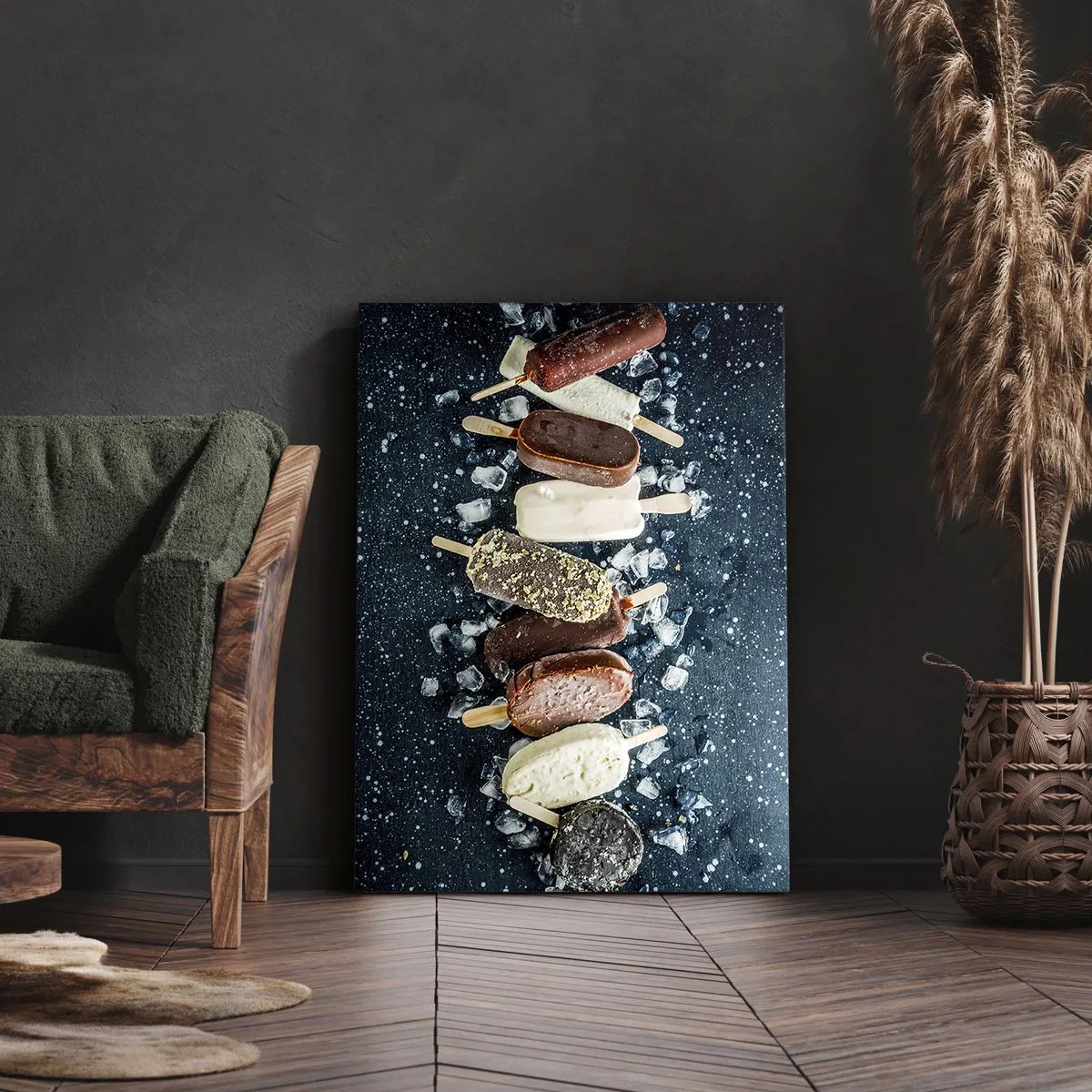 Schilderen op canvas - De smaak van hete zomer - 50x70 cm