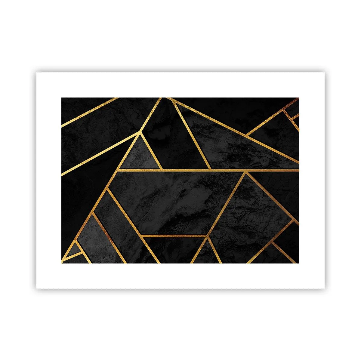 Poster - Duisternis en glans - 40x30 cm