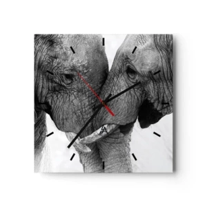 Wandklok - Klok - Oprechte bekentenis - 40x40 cm