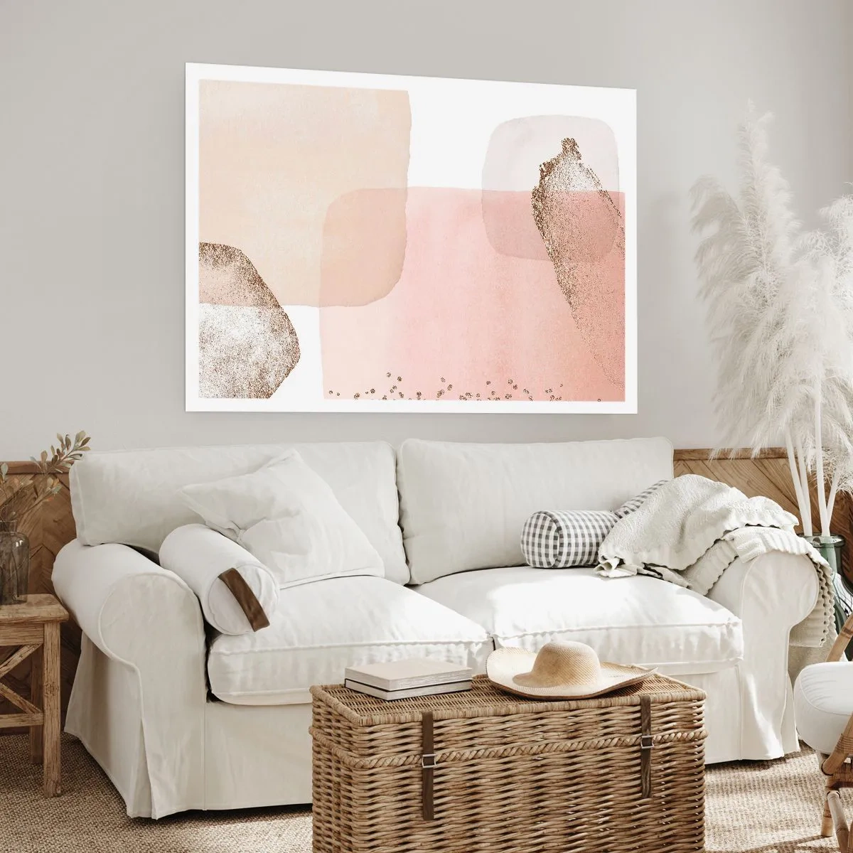 Poster - Een blik door kleur - 40x30 cm