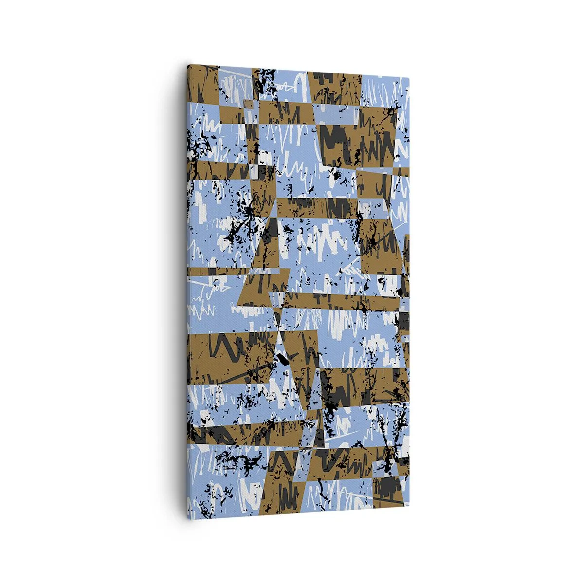 Schilderen op canvas - Een niet-menselijke knipsel - 55x100 cm