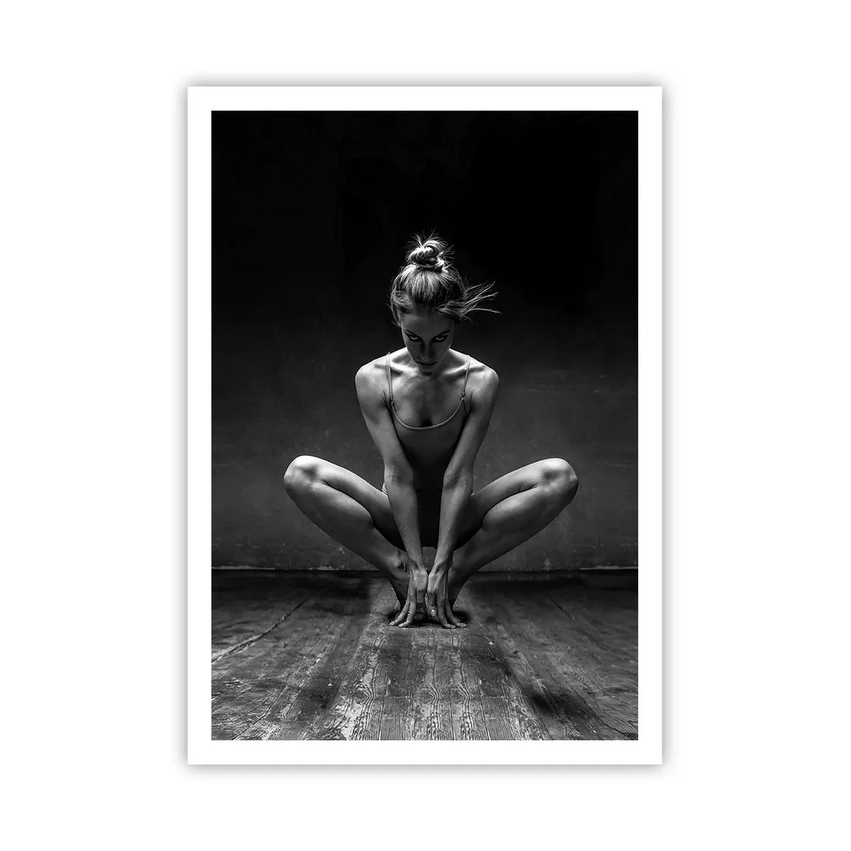 Poster - Concentratie van dansenergie - 70x100 cm