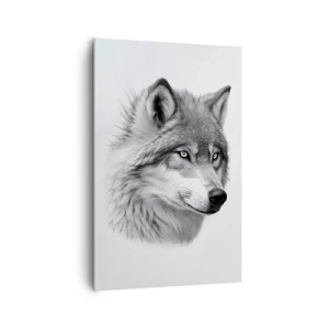 Schilderen op canvas - Alfa – zonder twijfel - 80x120 cm