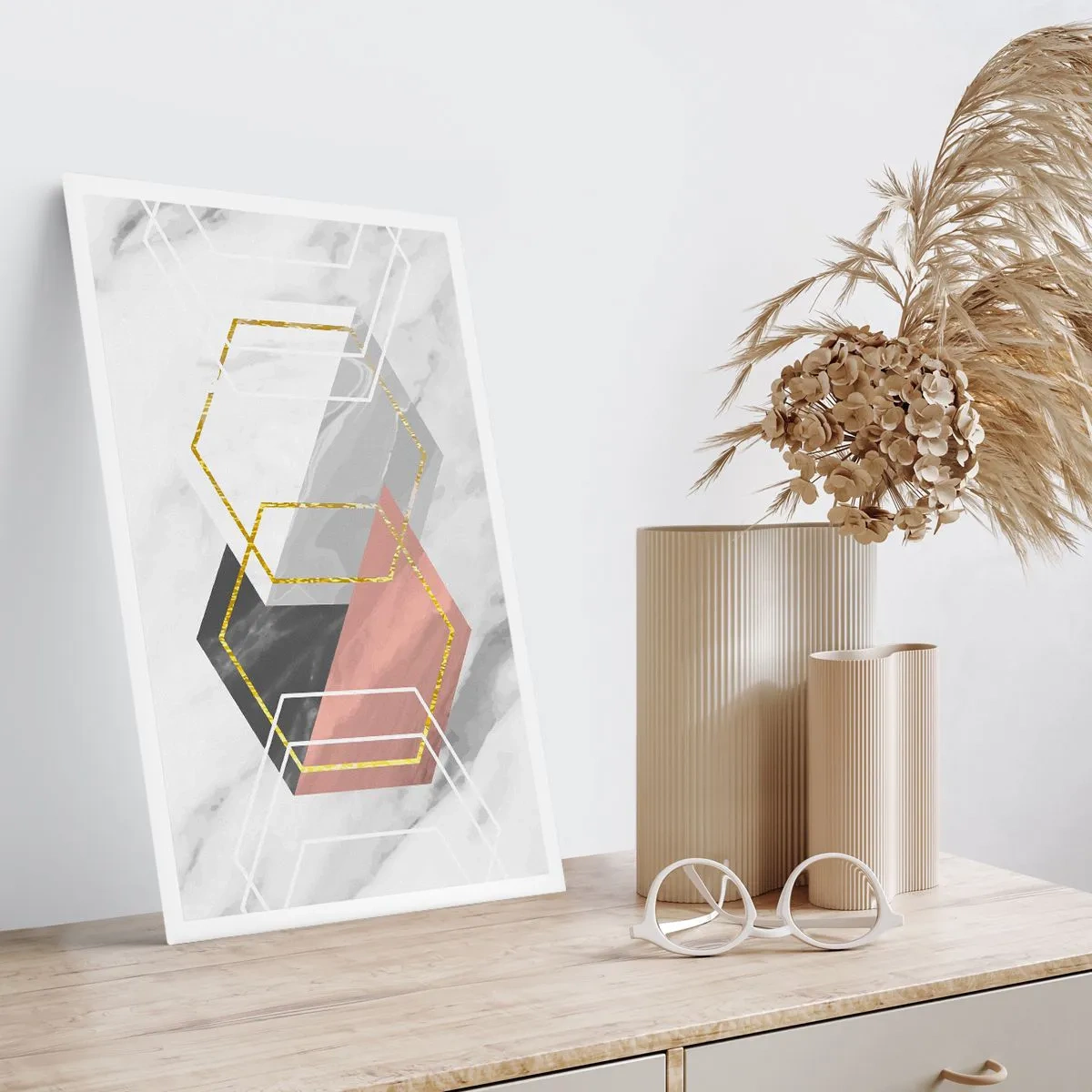 Poster - Keten samenstelling - 30x40 cm