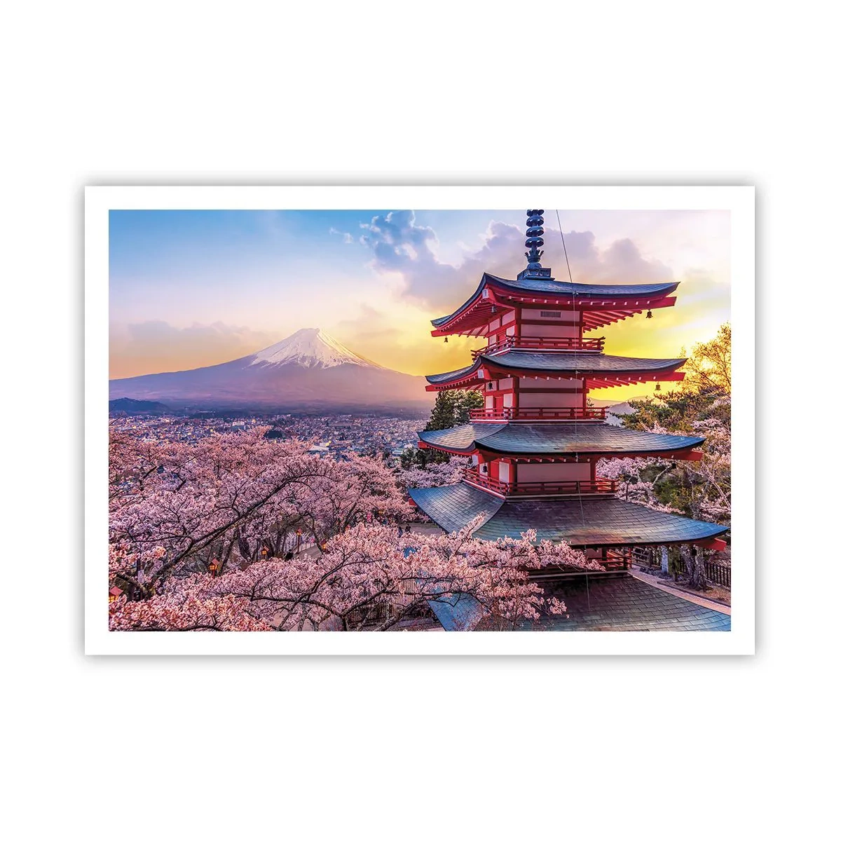 Poster - De essentie van de Japanse geest - 100x70 cm