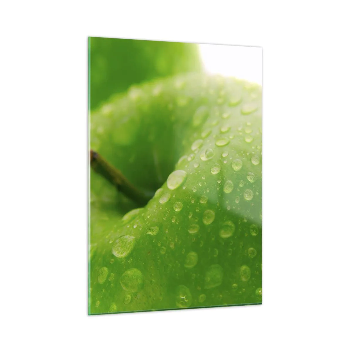Schilderen op glas - Groene koele frisheid - 50x70 cm