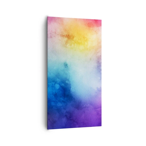 Schilderen op canvas - Bijna in de wolken - 65x120 cm