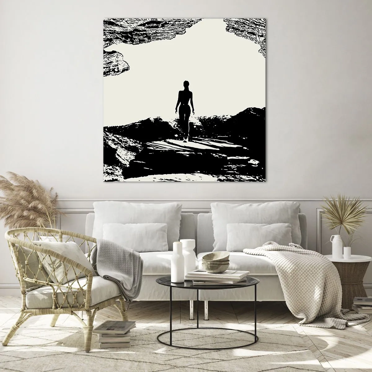 Schilderen op glas - Een nieuwe kijk - 60x60 cm