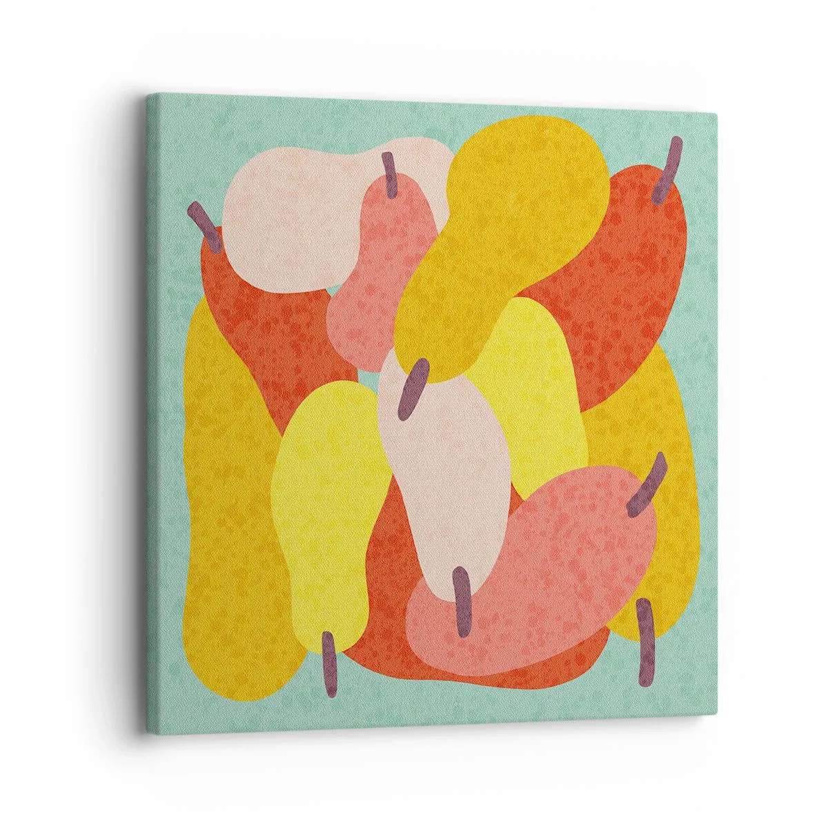 Schilderen op canvas - Probeer de zomerzon - 30x30 cm