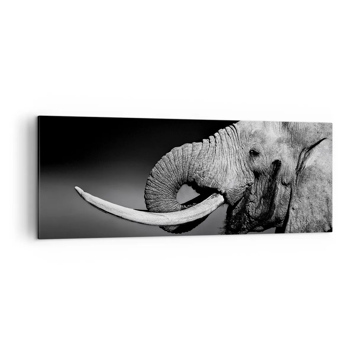 Schilderen op canvas - Ja, goed nu - 140x50 cm
