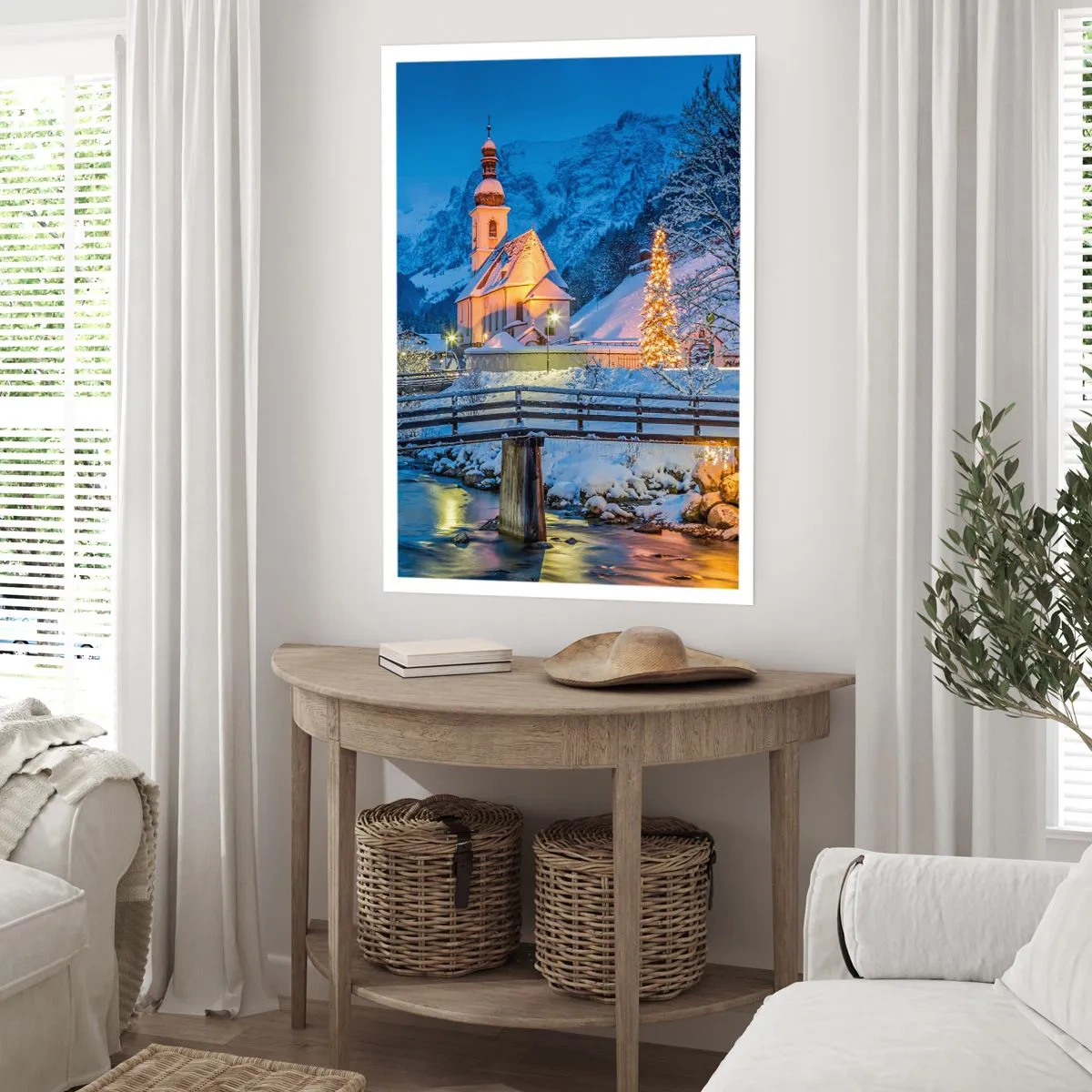 Poster - Kerstgeest - 70x100 cm