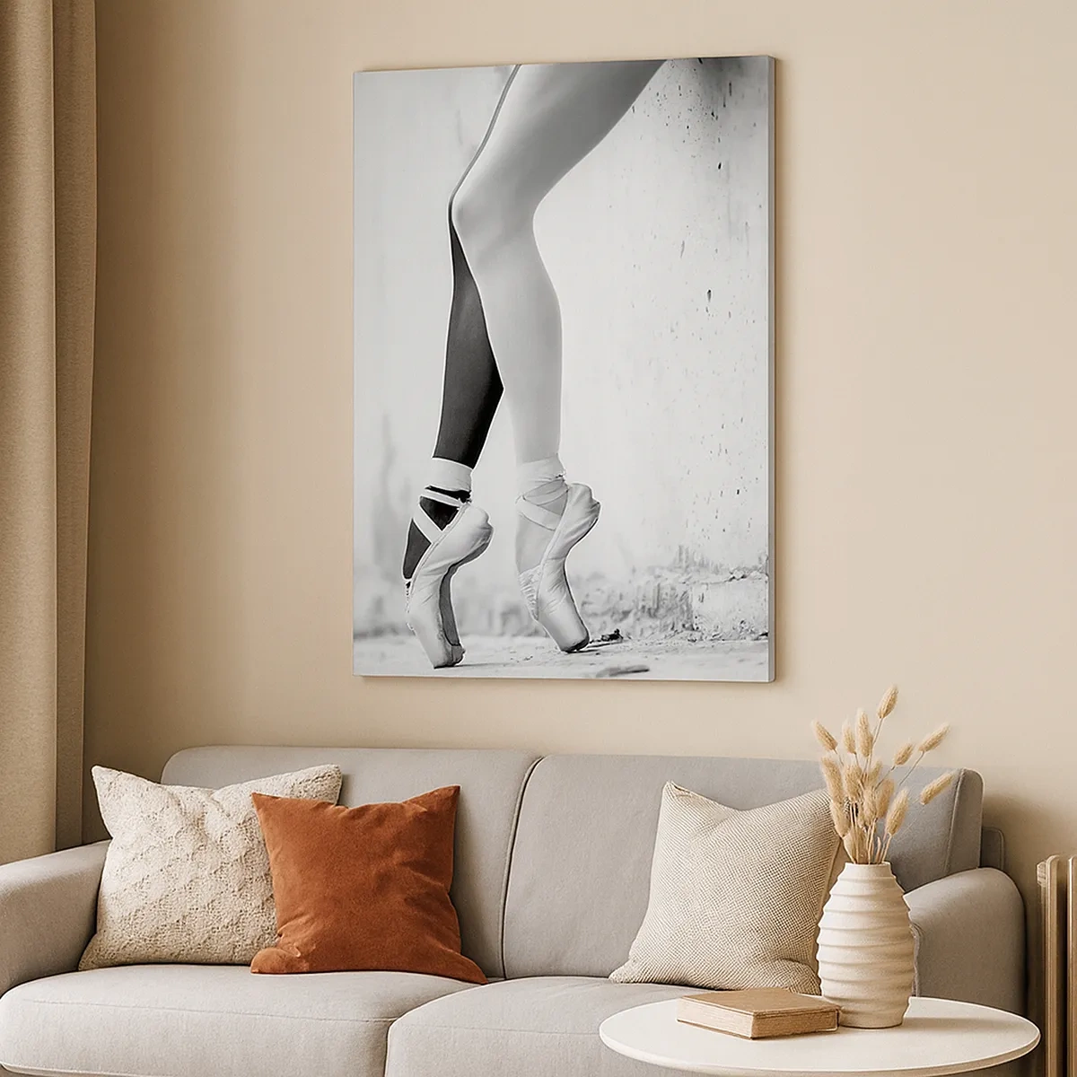 Schilderen op canvas - Ballerina, voila! - 50x70 cm