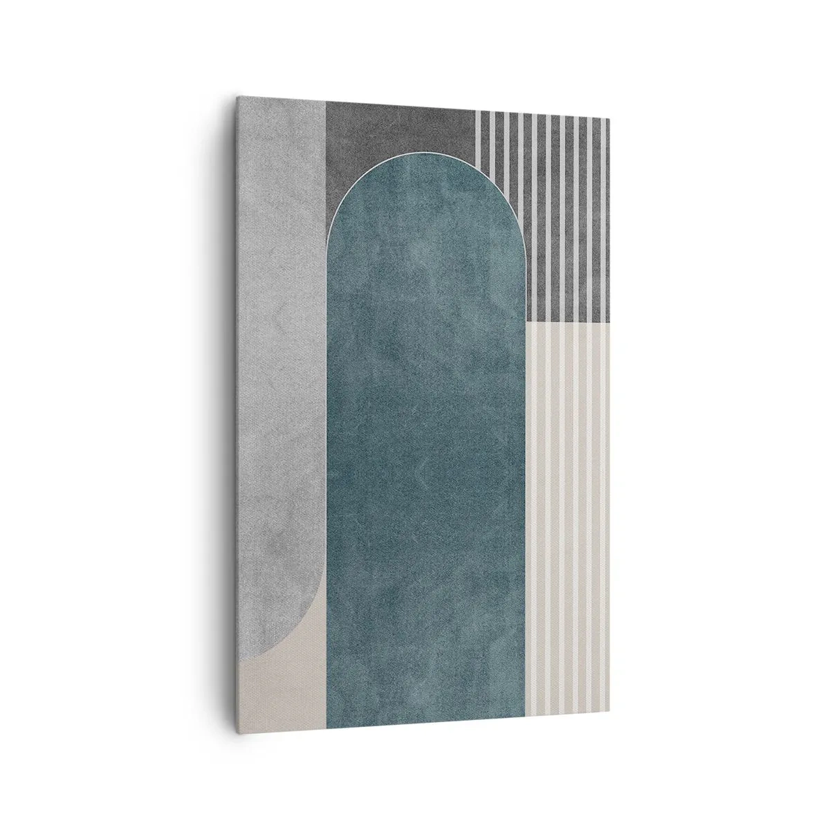 Schilderen op canvas - Compositie op niveau - 80x120 cm