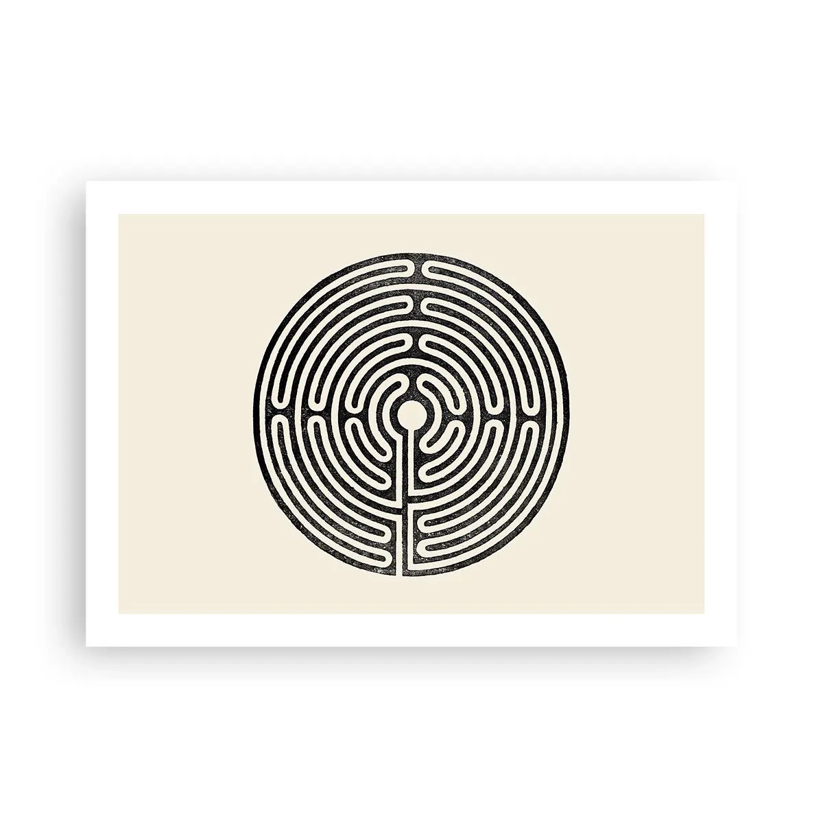 Poster - Mysterieuze orde - 70x50 cm