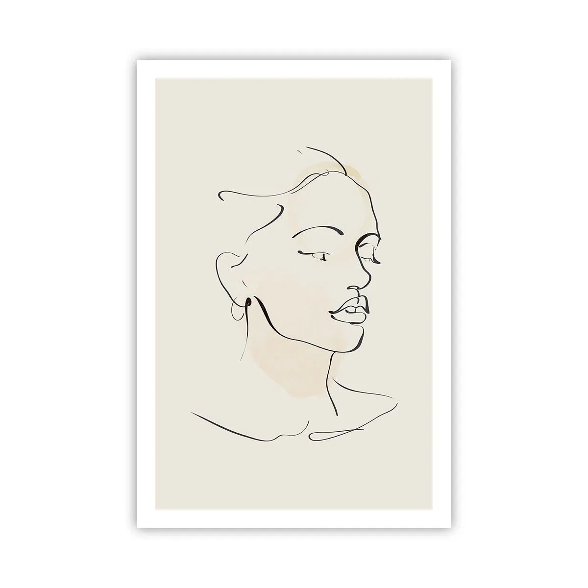 Poster - Een bepaalde lijn - 61x91 cm