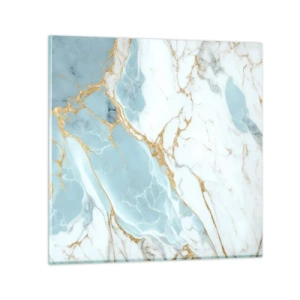 Schilderen op glas - Rijkdom van steen - 40x40 cm