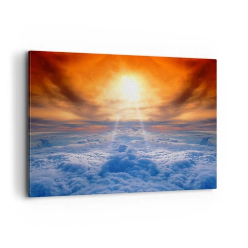 Schilderen op canvas - Mystiek landschap - 120x80 cm