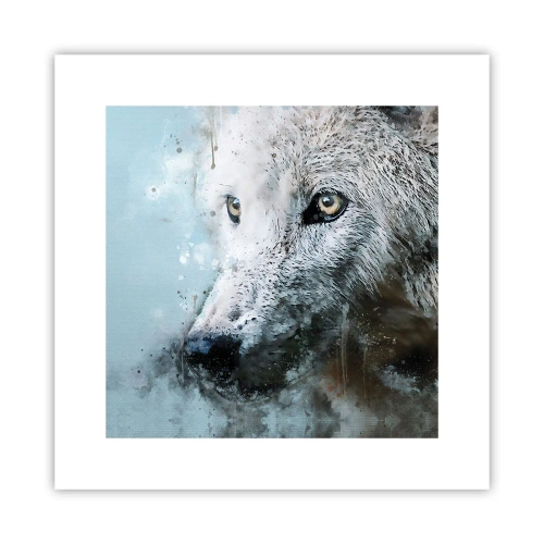 Poster - Ontmoet de wolvenziel - 30x30 cm