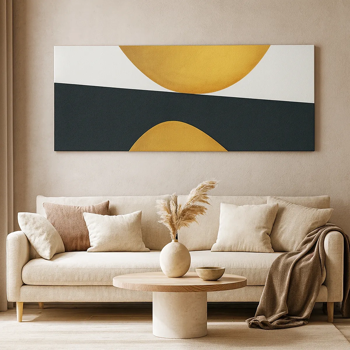 Schilderen op canvas - Ten eerste: goud - 30x30 cm