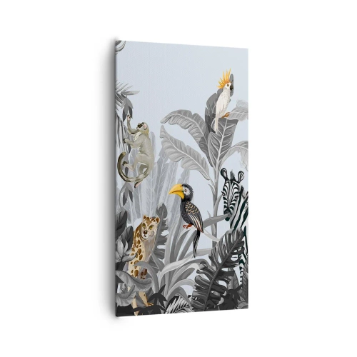 Schilderen op canvas - Afrikaans sprookje - 65x120 cm