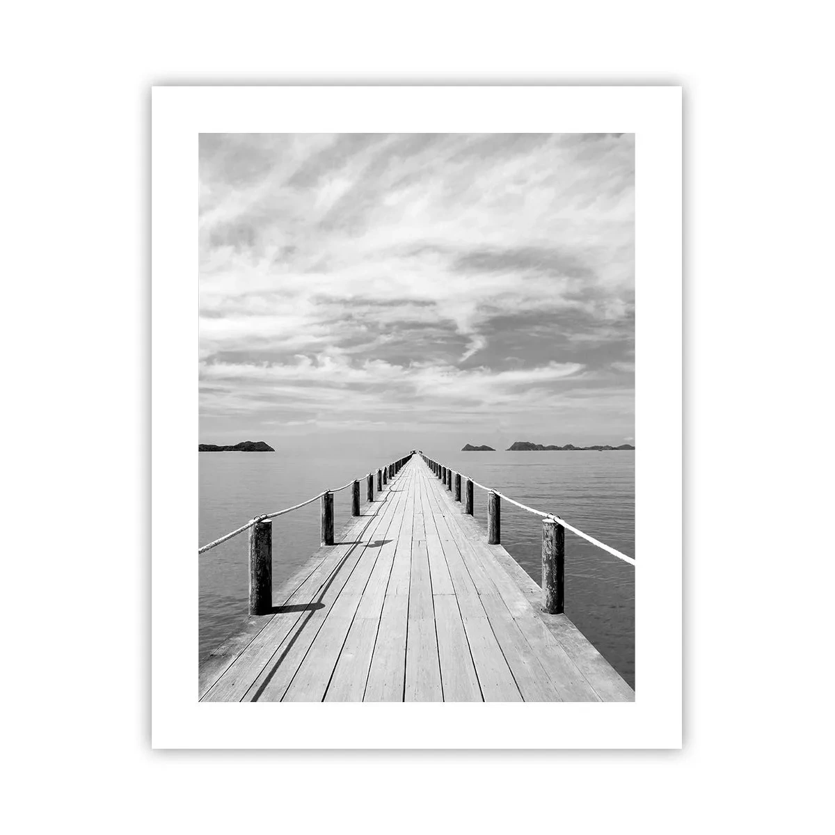 Poster - Of misschien een reis... - 40x50 cm