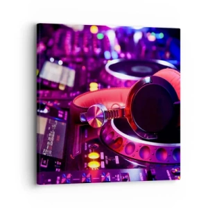 Schilderen op canvas - Voordat het plezier begint - 30x30 cm