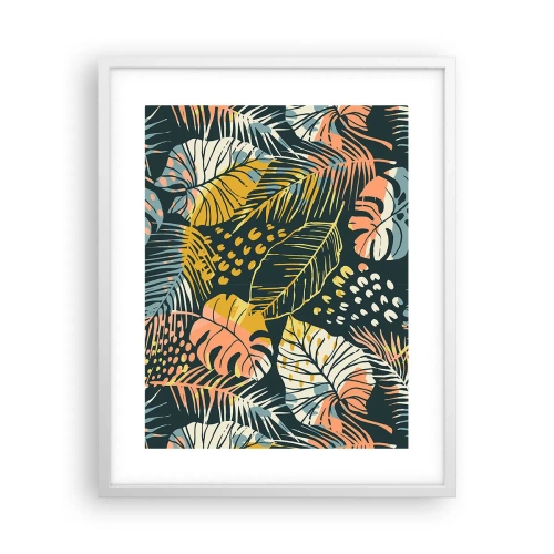 Poster in een witte lijst - Lommerrijke fantasie - 40x50 cm