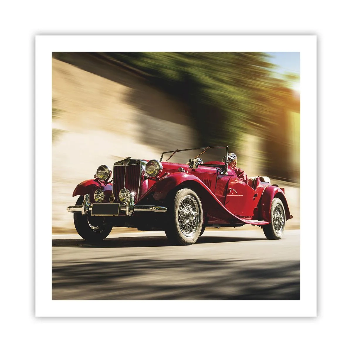 Poster - Mooier dan Nike van Samothrace - 60x60 cm