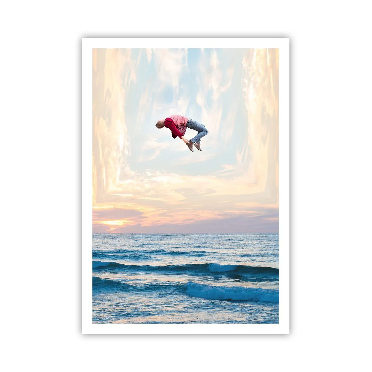 Poster - Naar een andere dimensie - 70x100 cm