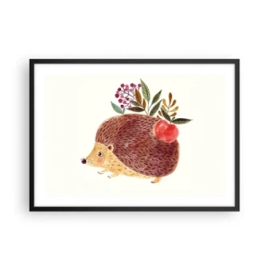 Poster in een zwarte lijst - En je vindt mij al leuk - 70x50 cm