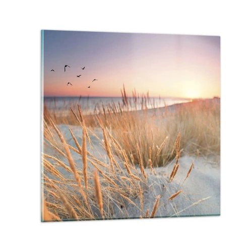 Schilderen op glas - Het Baltische slaapliedje - 70x70 cm