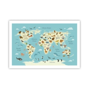 Poster - Goede buren - 91x61 cm