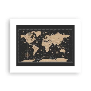 Poster - De grenzen van mijn wereld - 40x30 cm